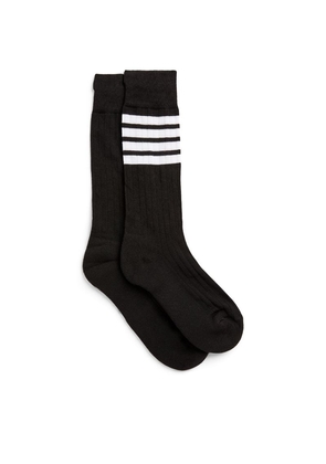 Thom Browne Striped Athletic Mid-Calf Socks
