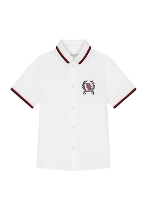 Dolce & Gabbana Kids Crest Polo Shirt (2-6 Years)