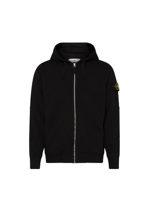 Hoodie with logo patch