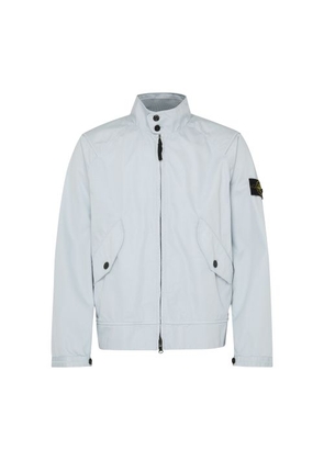 Jacket with logo patch