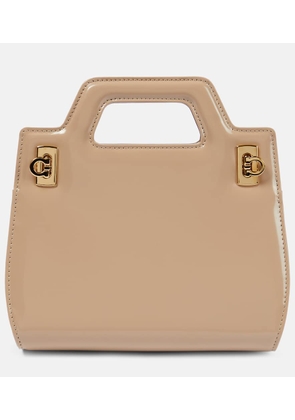 Ferragamo Wanda Mini leather tote bag