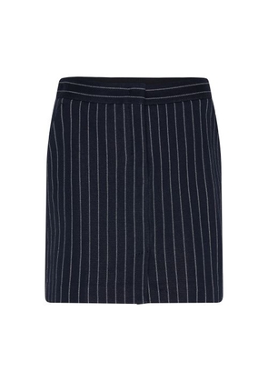 Kirsch striped mini skirt