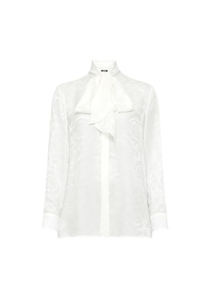 Baroque Jacquard Silk Viscose Informal Shirt