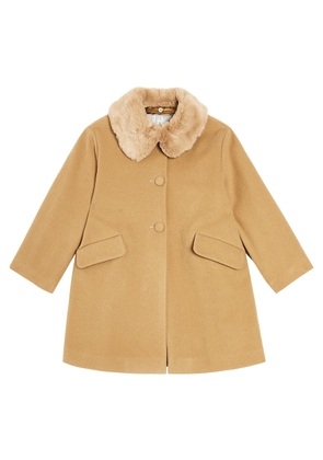 Il Gufo Wool and cashmere coat