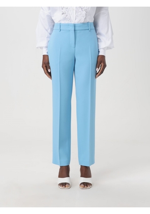 Trousers ERMANNO SCERVINO Woman colour Gnawed Blue