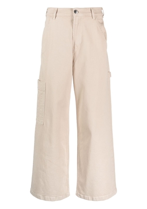 PINKO wide-leg cargo trousers - Neutrals