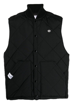 CHOCOOLATE quilted padded down gilet - Black