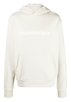 adidas x Pharrell Williams Humanrace-print hoodie - Neutrals