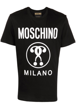 Moschino logo-print organic cotton T-shirt - Black