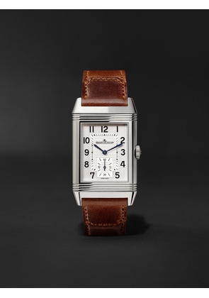 Jaeger-LeCoultre - Reverso Classic Medium Hand-Wound 25.5mm Stainless Steel and Leather Watch, Ref. No. Q2438522 - Men - White