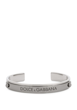 Dolce & Gabbana Logo-Engraved Bangle