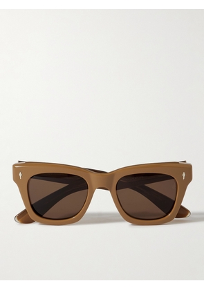 Jacques Marie Mage - Umit Benan Dealan Square-Frame Acetate Sunglasses - Men - Brown