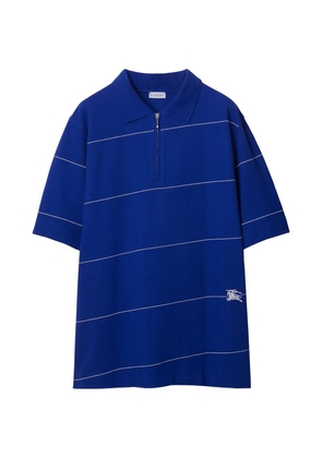 Burberry Cotton Striped Polo Shirt