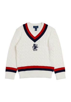 Ralph Lauren Kids Cotton Cable-Knit Cricket Sweater (2-7 Years)