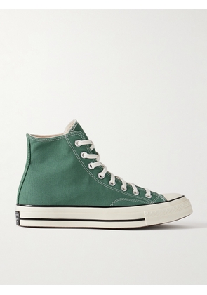 Converse - Chuck 70 Canvas High-Top Sneakers - Men - Green - UK 6