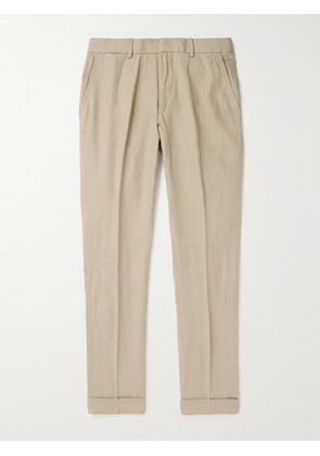 Polo Ralph Lauren - Tapered Linen Suit Trousers - Men - Neutrals - UK/US 30