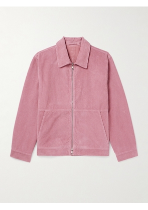 Mr P. - Cotton-Corduroy Blouson Jacket - Men - Pink - XS