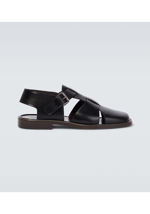 Lemaire Fisherman leather sandals