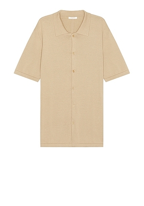 The Row Mael Shirt in Sacco - Beige. Size L (also in M, S).