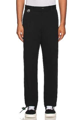 DOUBLE RAINBOUU Paradise Pant in Contrast Black - Black. Size XL/1X (also in ).