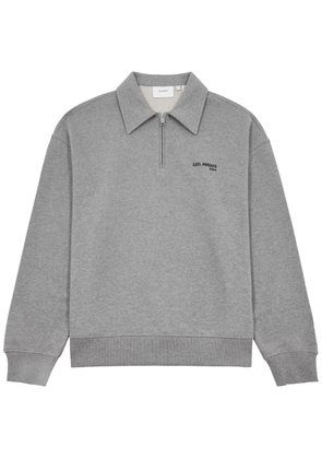 Axel Arigato Remi Half-zip Cotton Sweatshirt - Grey - M