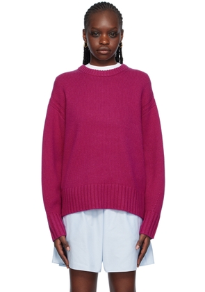 Guest in Residence Purple Cozy Sweater