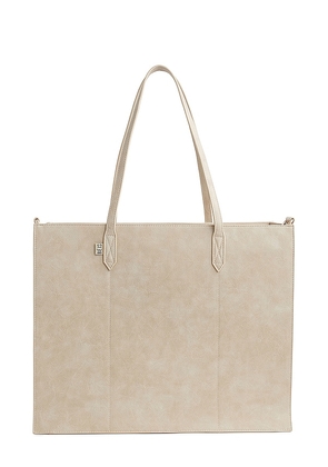 BEIS The Large Work Tote in Beige.