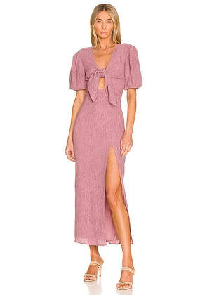 House of Harlow 1960 x REVOLVE Vincenza Dress in Mauve. Size S, XXS.