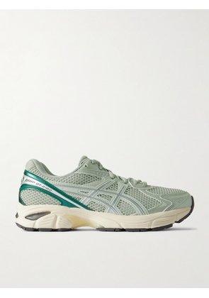 Asics - Gt-2160 Faux Leather-trimmed Mesh Sneakers - Gray - UK 3,UK 3.5,UK 4,UK 4.5,UK 5,UK 5.5,UK 6,UK 6.5,UK 7,UK 7.5,UK 8,UK 8.5,UK 9,UK 9.5