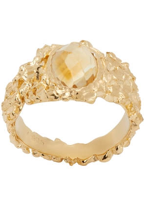Veneda Carter Gold Citrine Ring