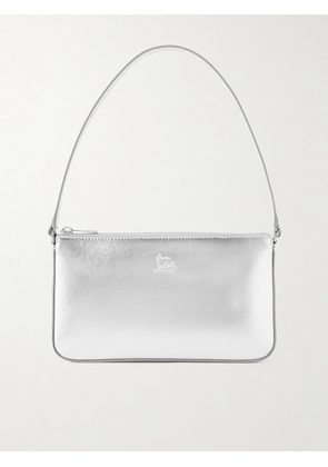 Christian Louboutin - Loubila Leather Shoulder Bag - Silver - One size