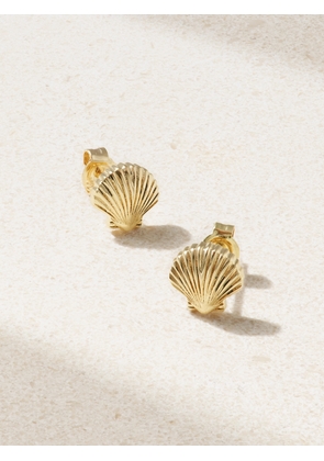 Mateo - Mini Venus 14-karat Gold Earrings - One size