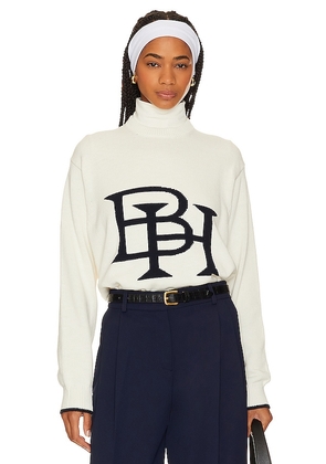 BEVERLY HILLS x REVOLVE Crew Neck Sweater in Ivory. Size L, S, XS.