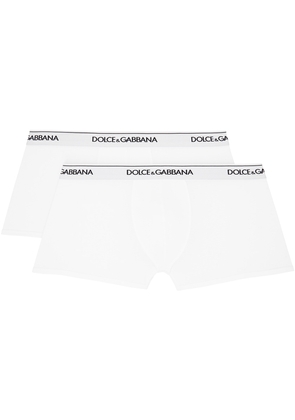 Dolce & Gabbana Two-Pack White Boxers