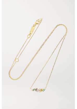 Suzanne Kalan - 18-karat Gold Multi-stone Necklace - One size