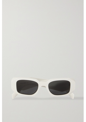 Prada Eyewear - Square-frame Acetate Sunglasses - Ivory - One size
