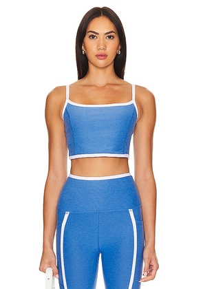 Beyond Yoga Spacedye New Moves Cropped Tank in Baby Blue. Size M, S, XL, XS.