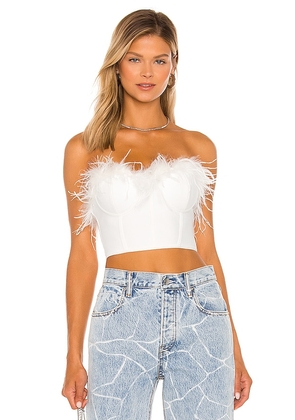 superdown Ramona Bustier Top in White. Size S, XS.
