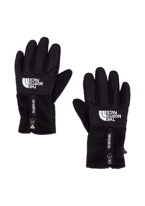 The North Face Denali Etip Glove In Tnf Black in Black. Size S.