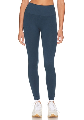 THE UPSIDE Form Midi Pant in Blue. Size M, S, XS.