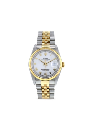 Rolex 1996 pre-owned Datejust 36mm - White
