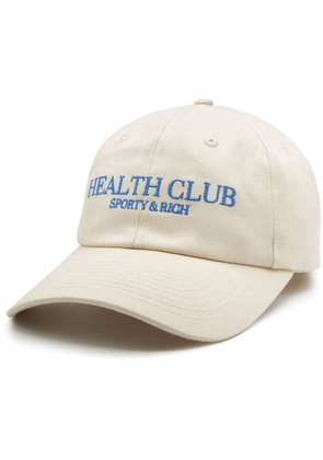 Sporty & Rich Stay Hydrated cotton cap - Neutrals