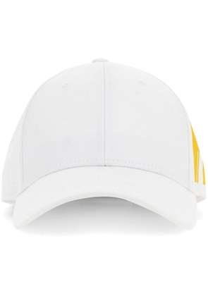 Hogan logo-print cotton baseball cap - White