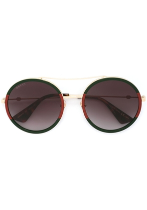 Gucci Eyewear round shaped sunglasses - Green