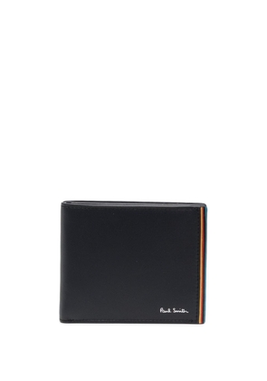 Paul Smith bi-fold leather wallet - Black