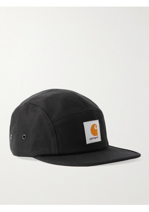 Carhartt WIP - Backley Logo-Appliquéd Cotton-Canvas Baseball Cap - Men - Black