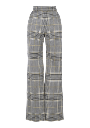 Martin Grant - Sofia Wool-Cotton Wide Straight-Leg Pants - Multi - FR 40 - Moda Operandi