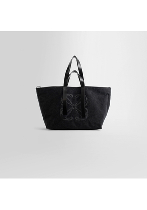 OFF-WHITE WOMAN BLACK TOTE BAGS