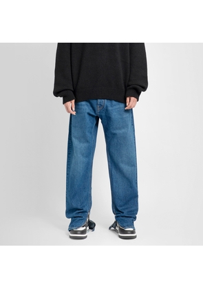 OFF-WHITE MAN BLUE JEANS