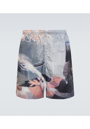 Undercover x Helen Verhoeven printed shorts